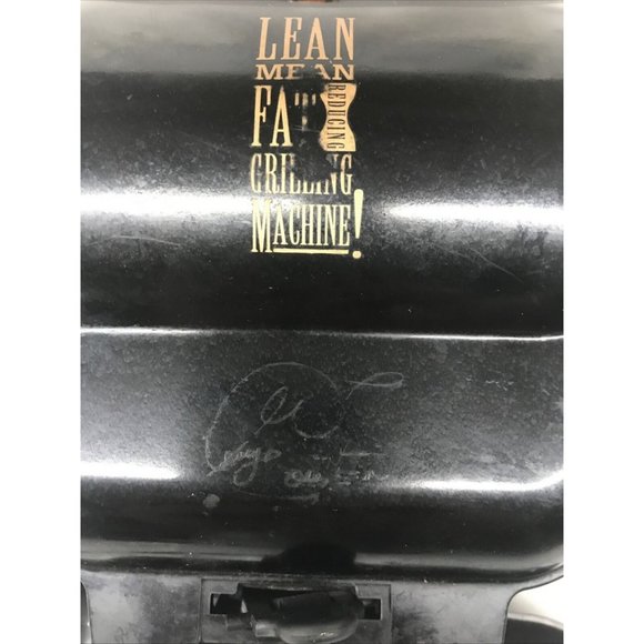 George Foreman Lean Mean Fat Reducing Grilling Machine Two Patty Size Small GR10 - Picture 5 of 9